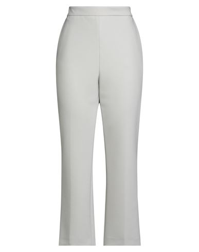 Fabiana Filippi Woman Pants Light Grey Size 6 Polyester, Virgin Wool, Elastane In Gray