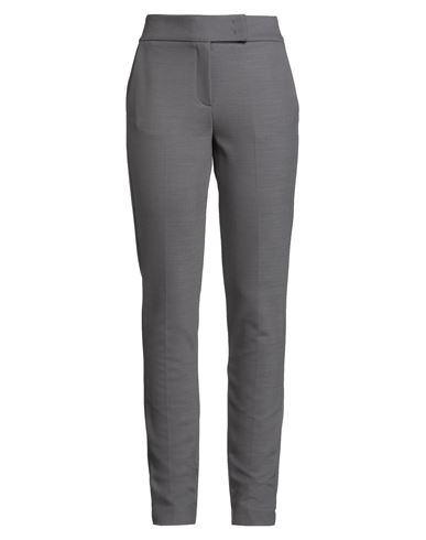 Fabiana Filippi Woman Pants Grey Size 6 Polyester, Virgin Wool, Elastane