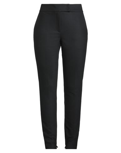 Fabiana Filippi Woman Pants Black Size 14 Polyester, Virgin Wool, Elastane In Black
