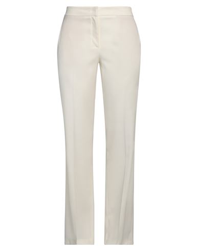 Fabiana Filippi Woman Pants Cream Size 12 Virgin Wool In White