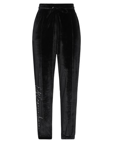 EA7 EA7 WOMAN PANTS BLACK SIZE S POLYESTER, ELASTANE