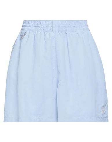 Nike Acg Woman Shorts & Bermuda Shorts Sky Blue Size L Polyester In Blue