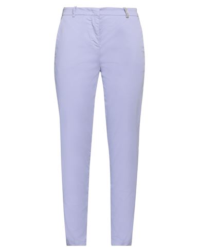 Fabiana Filippi Woman Pants Lilac Size 4 Cotton, Elastane In Purple