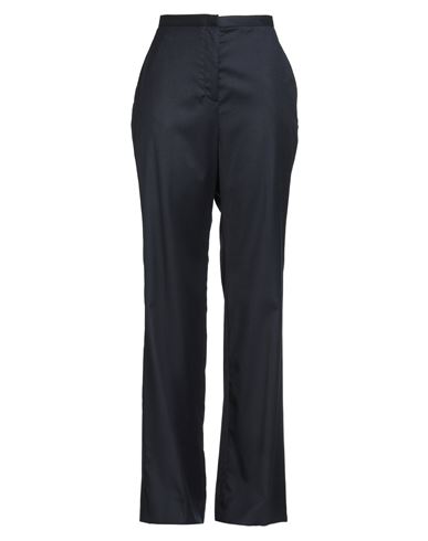 Fabiana Filippi Woman Pants Midnight Blue Size 10 Virgin Wool, Polyamide, Elastane In Blue