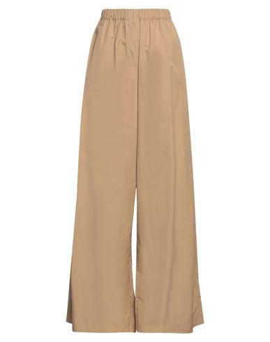 Max Mara High Waisted Wide-leg Trousers In Beige