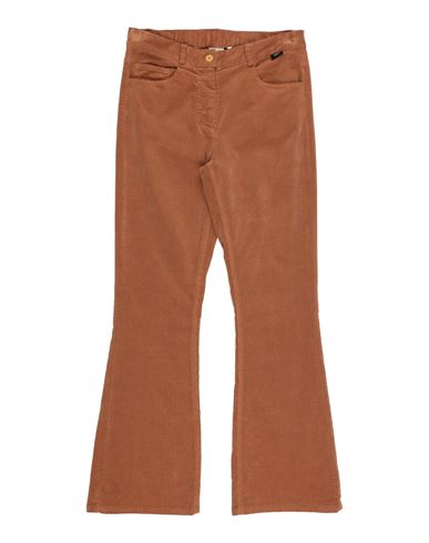Aspesi Babies'  Toddler Girl Pants Camel Size 6 Cotton, Elastane In Beige