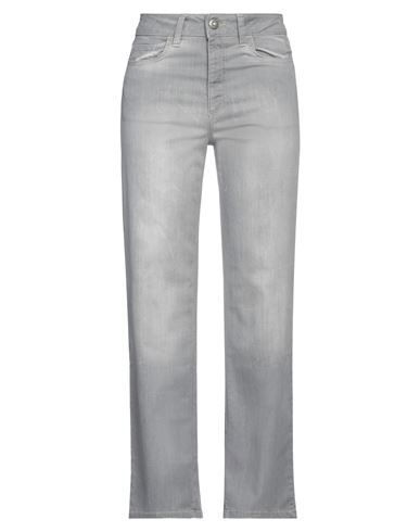 Shaft Woman Jeans Grey Size 28 Cotton, Elastane