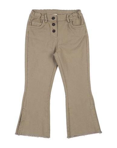 Zhoe & Tobiah Toddler Girl Jeans Khaki Size 6 Cotton, Elastane In Beige