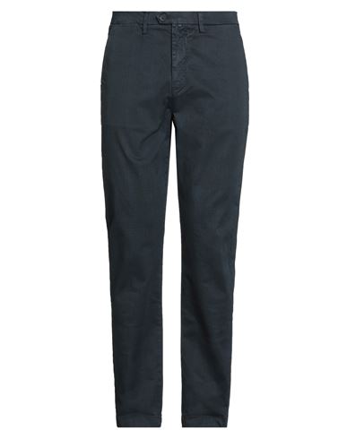 Sseinse Man Pants Midnight Blue Size 38 Cotton, Elastane In Blue