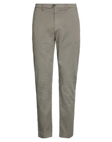 Sseinse Man Pants Sage Green Size 38 Cotton, Elastane In Green