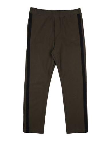 Paolo Pecora Babies'  Toddler Boy Pants Military Green Size 6 Cotton, Elastane
