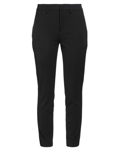 Dondup Contrast Four-pocket Slim Trousers In Black