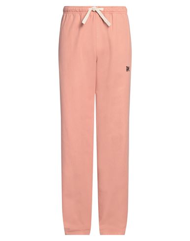 Palm Angels Man Pants Salmon Pink Size 36 Lyocell, Cotton, Polyester In Pink