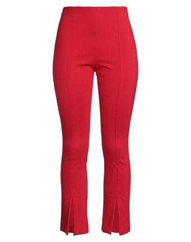 Meimeij Woman Pants Red Size 2 Viscose, Polyamide, Elastane