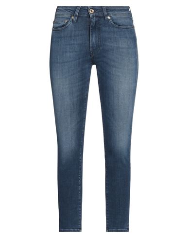 The Seafarer Woman Jeans Blue Size 29 Cotton, Polyester, Elastane In Blue
