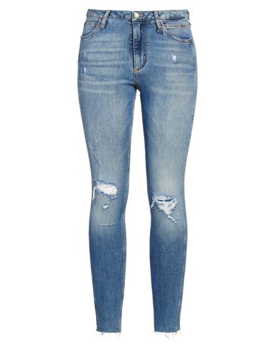 Calvin Klein Jeans Est.1978 Calvin Klein Jeans Woman Jeans Blue Size 29w-30l Cotton, Polyester, Elastane In Blue