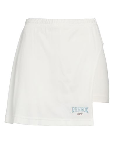 Reebok Woman Shorts & Bermuda Shorts White Size S Cotton In White