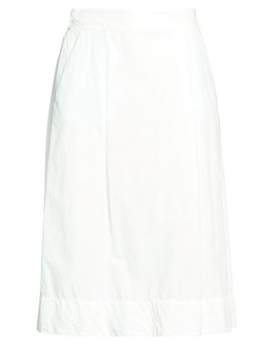 Peserico Easy Woman Midi Skirt Sky Blue Size 10 Cotton In White