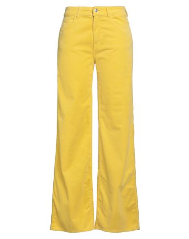 Department Five Department 5 Woman Pants Yellow Size 8 Cotton, Modal, Polyester, Rubber