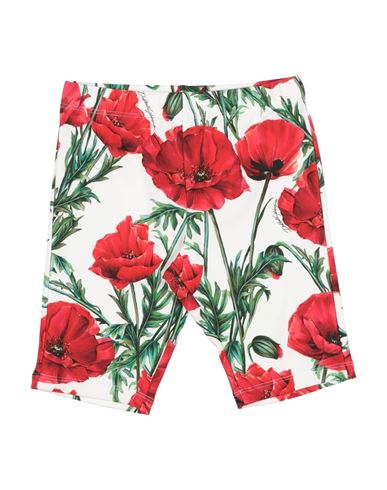 Dolce & Gabbana Toddler Girl Shorts & Bermuda Shorts Red Size 5 Cotton, Elastane In Red