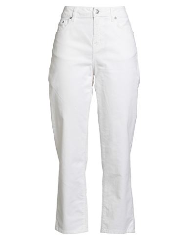 Department Five Department 5 Woman Pants Ivory Size 31 Cotton, Elastane In White