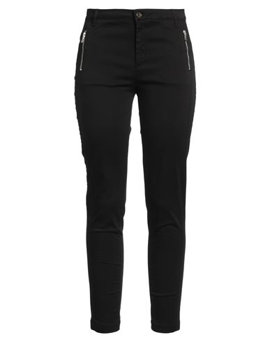Liu •jo Woman Pants Black Size 32 Cotton, Elastane In Black