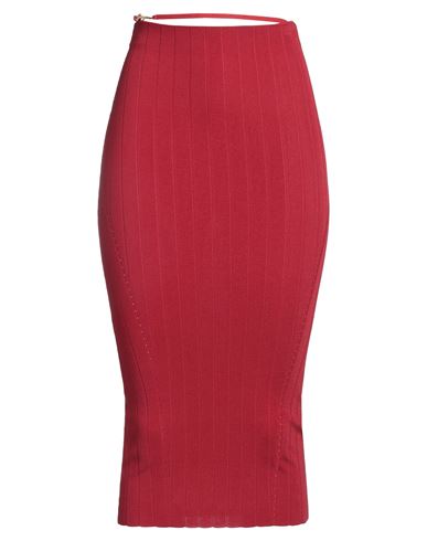 Jacquemus Red Les Sculptures 'la Jupe Pralù' Midi Skirt In Red