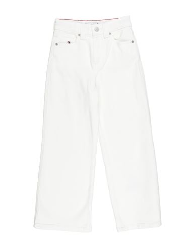 Tommy Hilfiger Babies'  Toddler Boy Jeans White Size 6 Cotton, Elastane