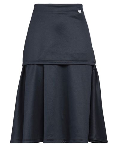 Shop Wales Bonner Woman Midi Skirt Midnight Blue Size M Recycled Polyamide, Polyester