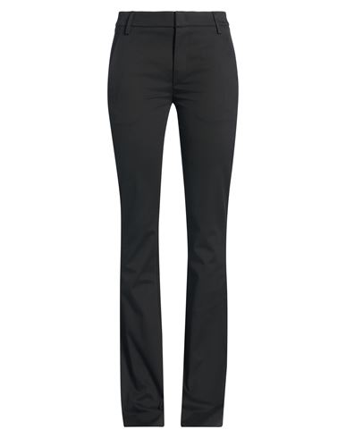 Dondup Woman Pants Black Size 26 Modal, Cotton, Elastane In Black