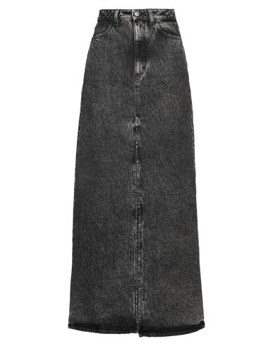 Icon Denim Woman Denim Skirt Black Size 28 Cotton