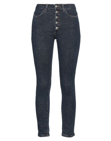 Dondup Woman Jeans Blue Size 30 Cotton, Elastane In Blue