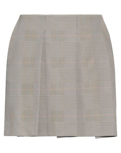 Sportmax Woman Mini Skirt Beige Size 6 Polyamide, Viscose, Elastane In Beige