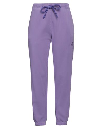 Autry Woman Pants Purple Size M Cotton