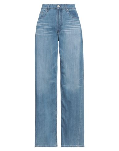 Ag Jeans Woman Jeans Blue Size 31 Cotton, Lyocell, Pes, Textile Fibers In Blue