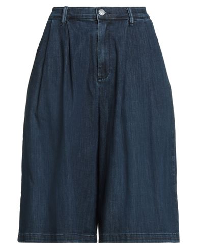 Ag Jeans Woman Denim Shorts Blue Size 31 Cotton, Polyester, Lyocell, Elastane