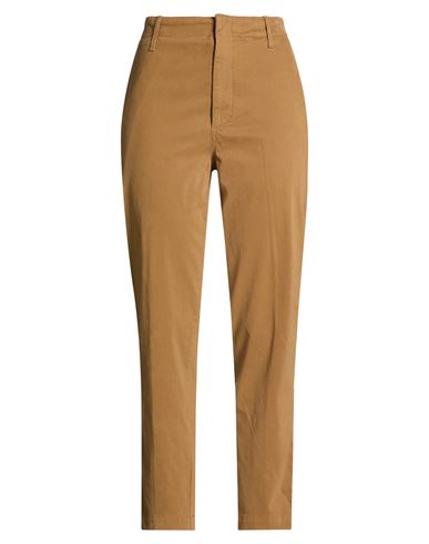 Dondup Woman Pants Brown Size 27 Cotton, Elastane In Brown