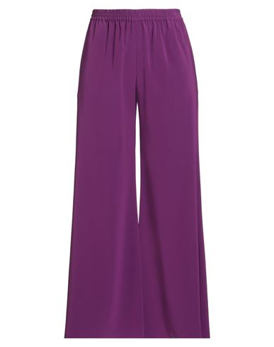 Gianluca Capannolo Woman Pants Mauve Size M Triacetate, Polyethylene In Purple