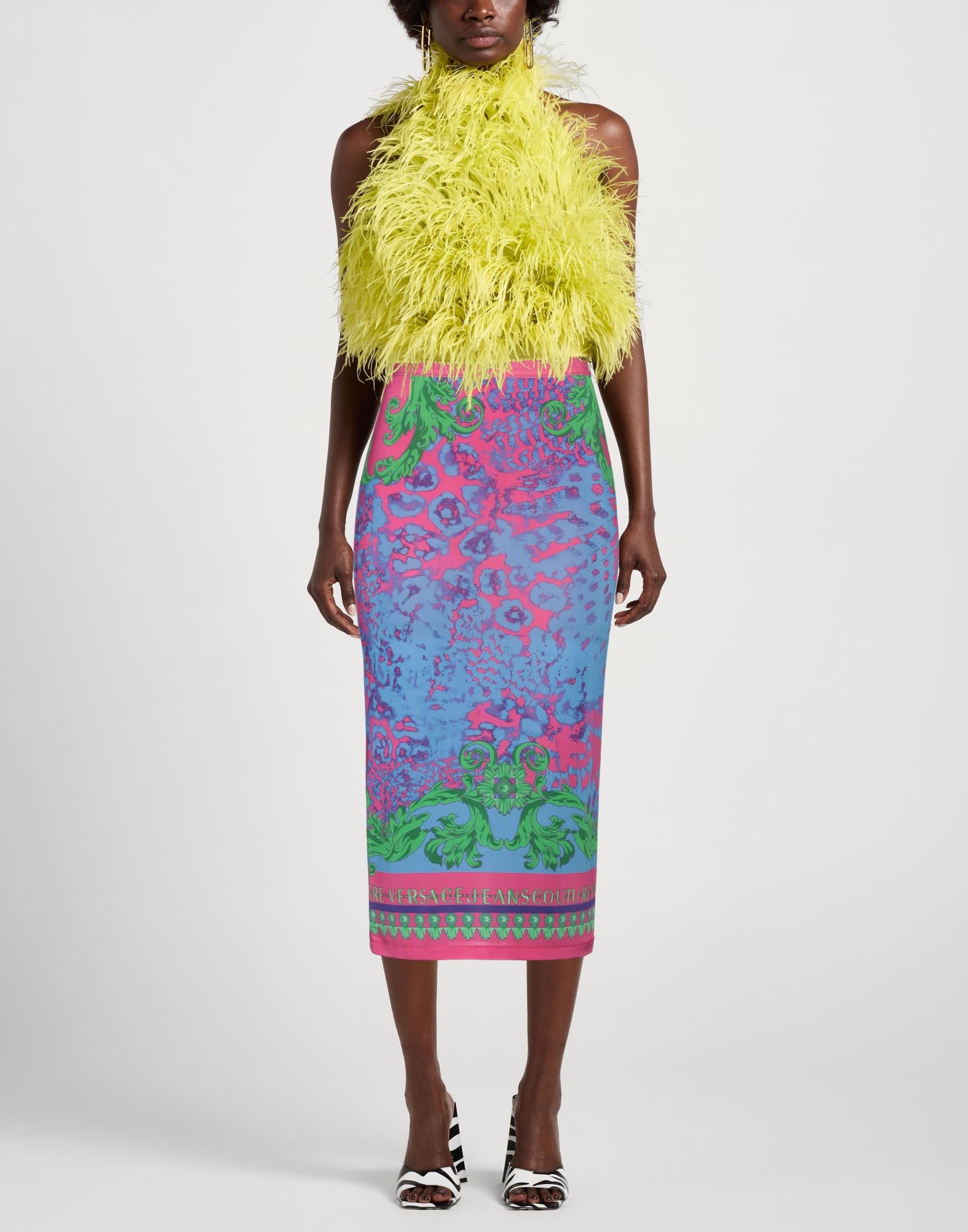  Versace Jeans Couture - Hosen & Röcke - Midi-röcke - On Yoox.com 