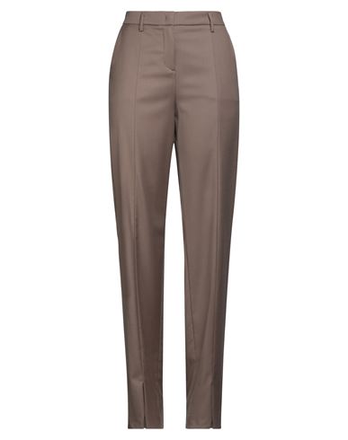 Fabiana Filippi Woman Pants Khaki Size 8 Virgin Wool, Polyamide, Elastane In Multi