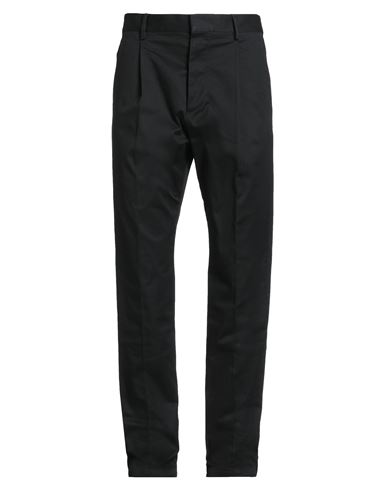 Dsquared2 Man Pants Black Size 32 Cotton, Elastane In Black