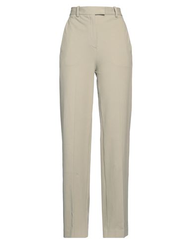 Circolo 1901 Woman Pants Sage Green Size 10 Cotton, Elastane