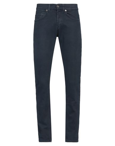 Dondup Man Pants Midnight Blue Size 29 Cotton, Elastane In Blue