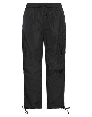 Msgm Tech Cargo Pants In Black