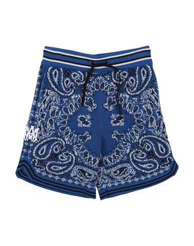 Amiri Toddler Girl Shorts & Bermuda Shorts Blue Size 4 Cotton In Blue