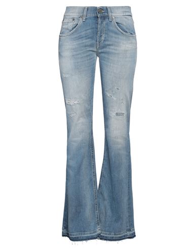 Dondup Woman Jeans Blue Size 30 Cotton, Elastomultiester, Elastane