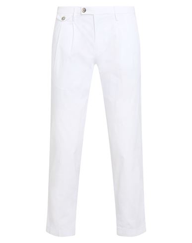 MICHAEL COAL MICHAEL COAL MAN PANTS WHITE SIZE 32 LYCRA, COTTON, ELASTANE 