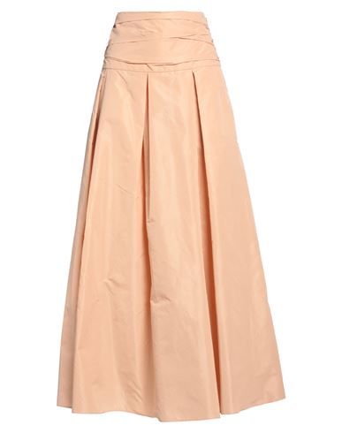 Shop Pinko Woman Maxi Skirt Blush Size 6 Polyester