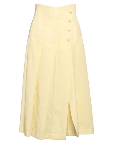 DAWEI Midi-Rock Damen Gelb 36 Damen