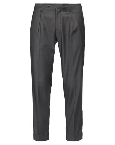 MICHELE CARBONE MICHELE CARBONE MAN PANTS LEAD SIZE 32 POLYESTER, VISCOSE, ELASTANE 